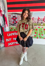 J.HOFFMAN'S Queen of Sparkles TTU Camo Tee