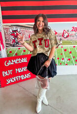 J.HOFFMAN'S Queen of Sparkles TTU Camo Tee