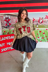 J.HOFFMAN'S Queen of Sparkles TTU Camo Tee