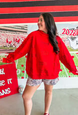 J.HOFFMAN'S Queen of Sparkles Stadium Glam Sweatshirt