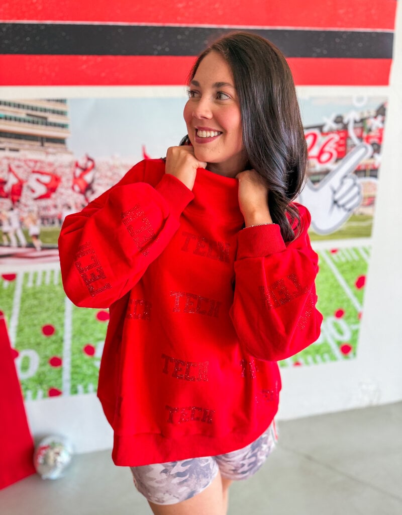 J.HOFFMAN'S Queen of Sparkles Stadium Glam Sweatshirt