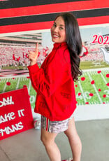 J.HOFFMAN'S Queen of Sparkles Stadium Glam Sweatshirt