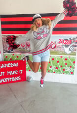 J.HOFFMAN'S Queen of Sparkles Mascot Mockneck