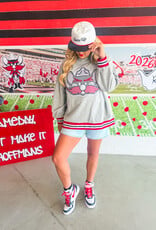 J.HOFFMAN'S Queen of Sparkles Mascot Mockneck