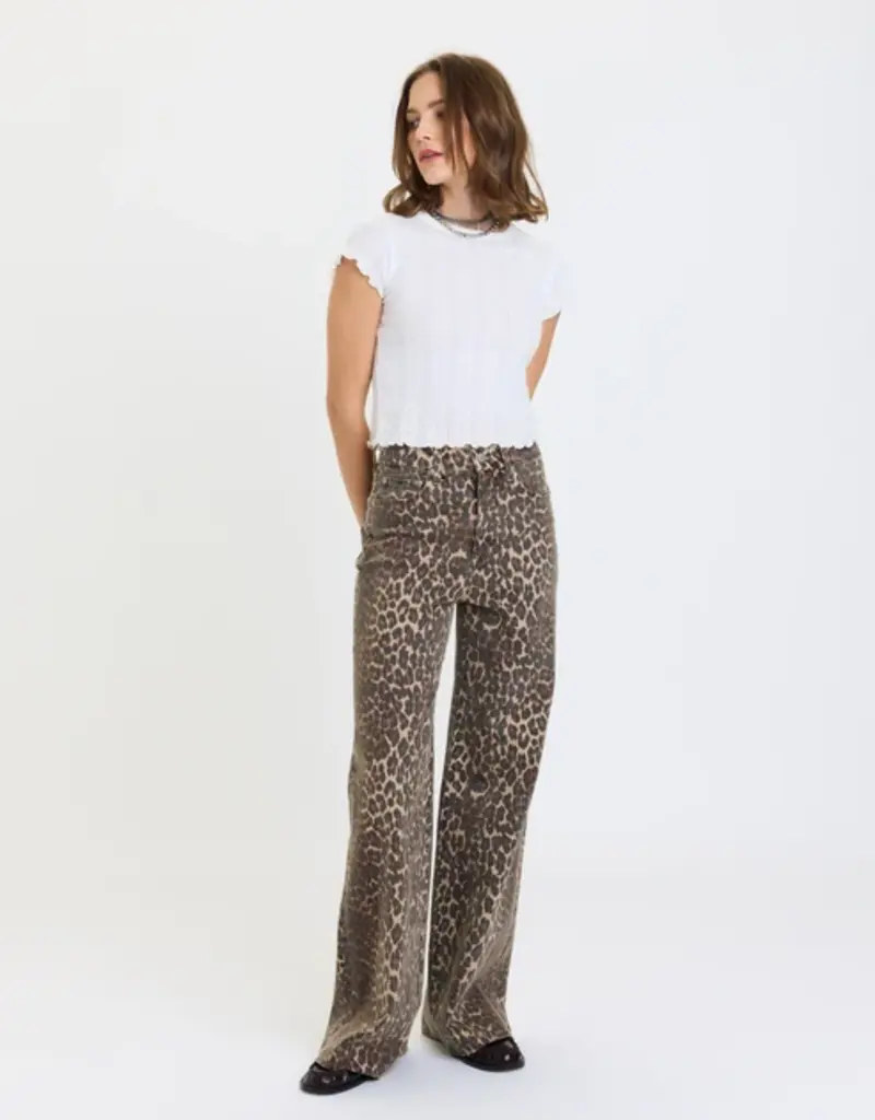 J.HOFFMAN'S Far Out HiRise Wide Leg in Cool Cat