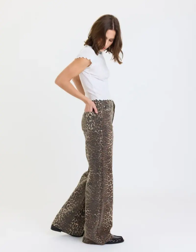 J.HOFFMAN'S Far Out HiRise Wide Leg in Cool Cat