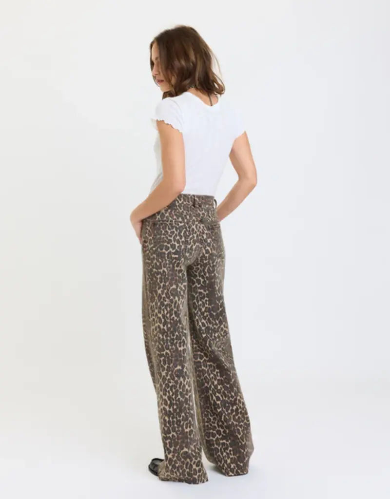 J.HOFFMAN'S Far Out HiRise Wide Leg in Cool Cat