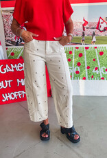 J.HOFFMAN'S Wild West Jean in Cream