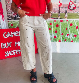 J.HOFFMAN'S Wild West Jean in Cream