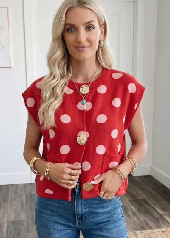 J.HOFFMAN'S Big Day Dots in Red