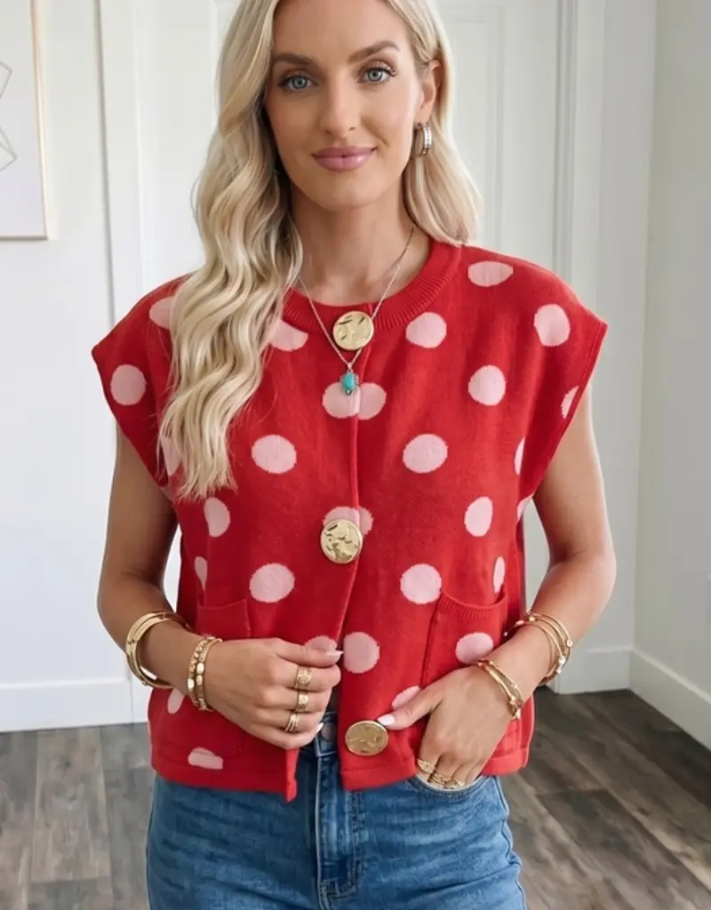 J.HOFFMAN'S Big Day Dots in Red