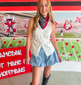 J.HOFFMAN'S Colorblock Gameday Bandana with Eyelets