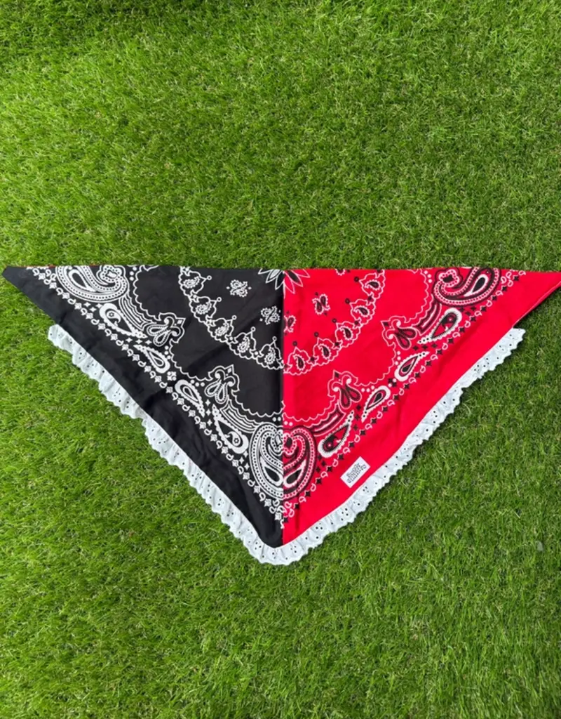 J.HOFFMAN'S Colorblock Gameday Bandana with Eyelets