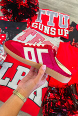 J.HOFFMAN'S Easter Sneaker in Velvet Red