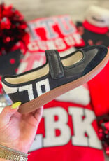 J.HOFFMAN'S Aya Sneaker in Black/ Milk