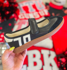 J.HOFFMAN'S Aya Sneaker in Black/ Milk