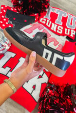 J.HOFFMAN'S Aya Sneaker in Black/ Milk