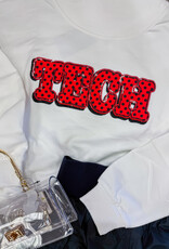 J.HOFFMAN'S Queen of Sparkles Overtime Mockneck