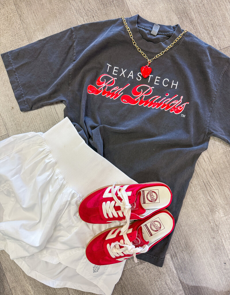 J.HOFFMAN'S - LICENSE **jhoff original design** Red Raiders Vintage Tee