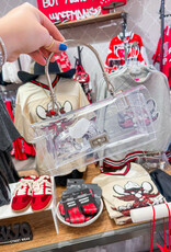 J.HOFFMAN'S The Raider Clear Bag in Silver