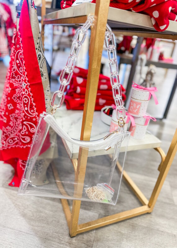 J.HOFFMAN'S The Spirit Clear Bag in Gold