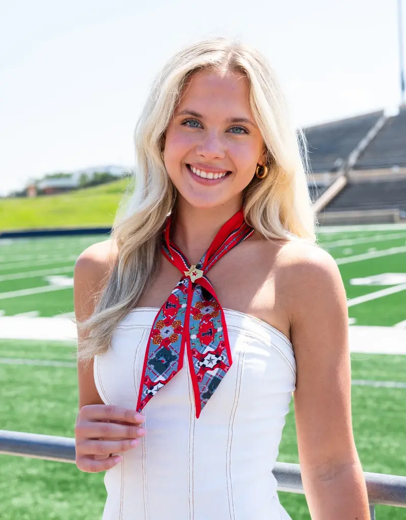 J.HOFFMAN'S RESTOCKED! Texas Tech Twilly Scarf
