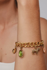 KENDRA SCOTT Raina Charm Bracelet in Multi Mix