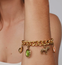 KENDRA SCOTT Raina Charm Bracelet in Multi Mix