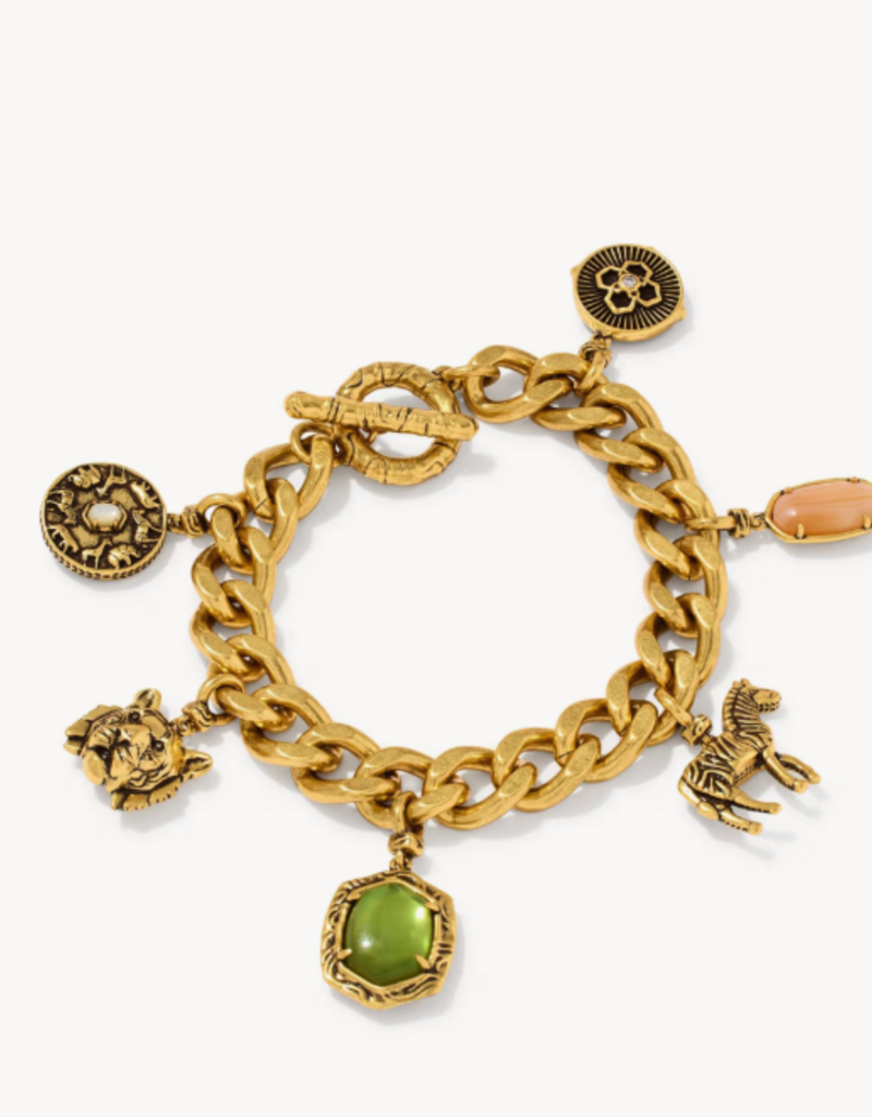 KENDRA SCOTT Raina Charm Bracelet in Multi Mix