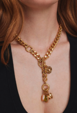 KENDRA SCOTT Raina Charm Necklace in Multi Mix