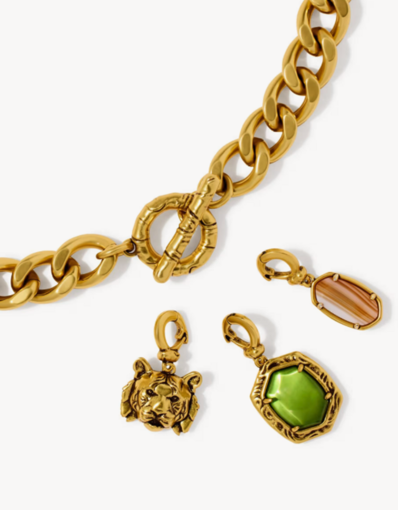 KENDRA SCOTT Raina Charm Necklace in Multi Mix