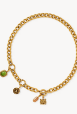 KENDRA SCOTT Raina Charm Necklace in Multi Mix