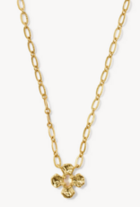 KENDRA SCOTT Leanne Short Pendant Necklace in Natural Mop