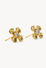 KENDRA SCOTT Leanne Stud Earrings in Natural Mop
