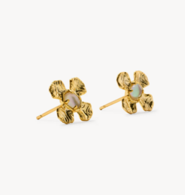 KENDRA SCOTT Leanne Stud Earrings in Natural Mop