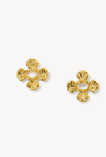 KENDRA SCOTT Leanne Stud Earrings in Natural Mop