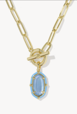 KENDRA SCOTT Elisa Enamel Link Chain Necklace in Gold