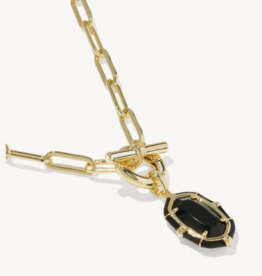 KENDRA SCOTT Elisa Enamel Link Chain Necklace in Gold