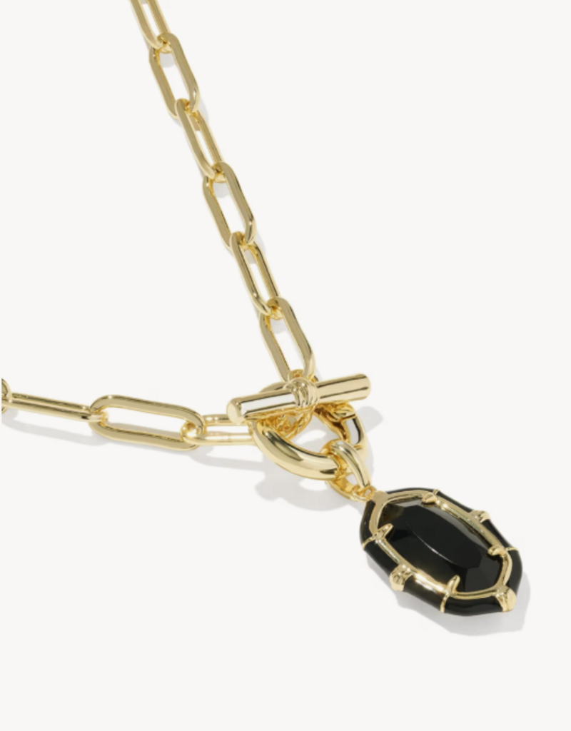 KENDRA SCOTT Elisa Enamel Link Chain Necklace in Gold
