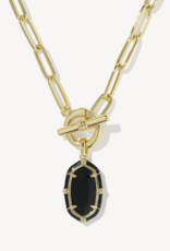 KENDRA SCOTT Elisa Enamel Link Chain Necklace in Gold