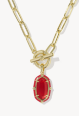 KENDRA SCOTT Elisa Enamel Link Chain Necklace in Gold