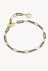 KENDRA SCOTT Courtney Enamel Link Bracelet in Gold