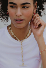 KENDRA SCOTT Courtney Enamel Link Bracelet in Gold