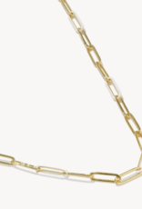 KENDRA SCOTT Courtney Enamel Link Necklace in Gold