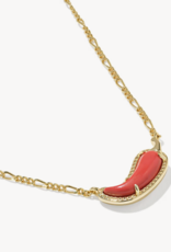 KENDRA SCOTT Chili Pepper Pendant Necklace in Red