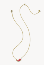 KENDRA SCOTT Chili Pepper Pendant Necklace in Red