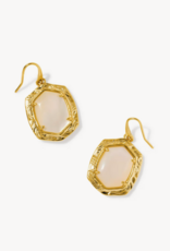 KENDRA SCOTT Tiger Stripe Daphne Drop Earrings in Gold