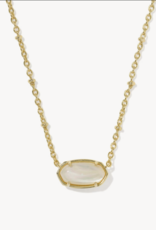 KENDRA SCOTT Tiger Stripe Daphne Elisa Necklace in Gold