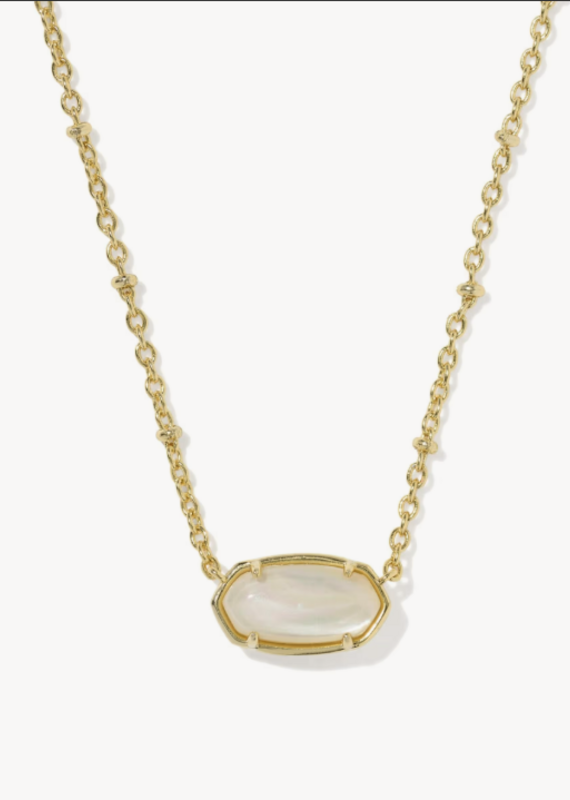 KENDRA SCOTT Tiger Stripe Daphne Elisa Necklace in Gold