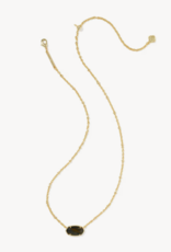 KENDRA SCOTT Tiger Stripe Daphne Elisa Necklace in Gold